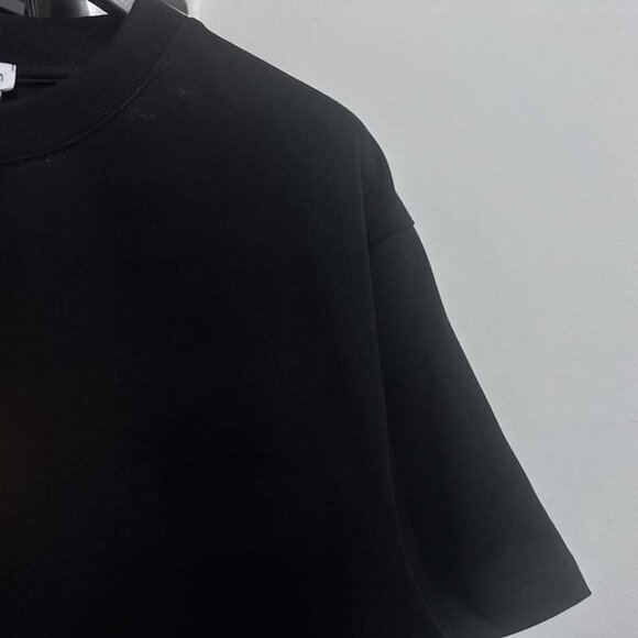 NWT Lululemon Letter Print Short-Sleeve Black - Picture 6 of 11